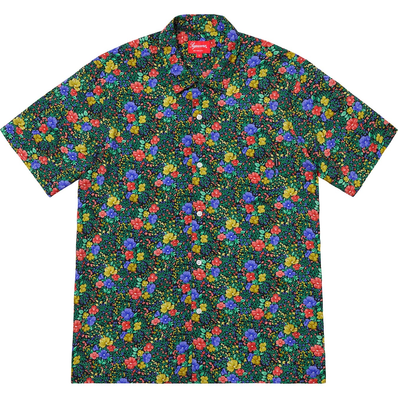 Mini Floral Rayon S/S Shirt view 3